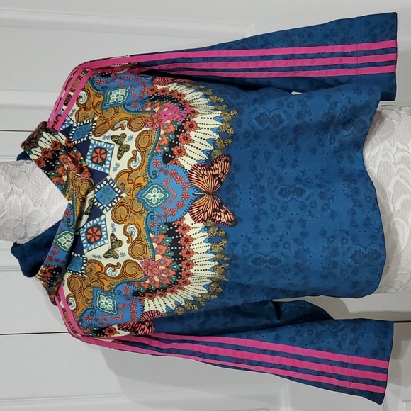 adidas Borabomix Crop Hoodie collab w/ Brazilian label The FARM Co., Small - Picture 6 of 11